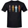 Wes Anderson Minimalistische Charaktere T-Shirt