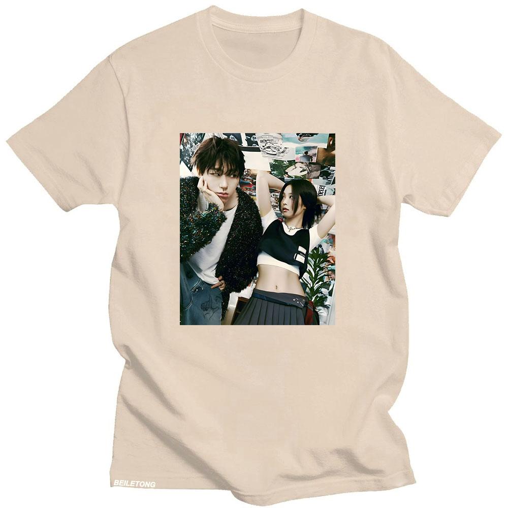 SPOT! Zico Jennie T-shirts Cotton High Quality Women Men Tee-shirt Korean Fashion Summer Comfortable Tshirts Roupas Femininas