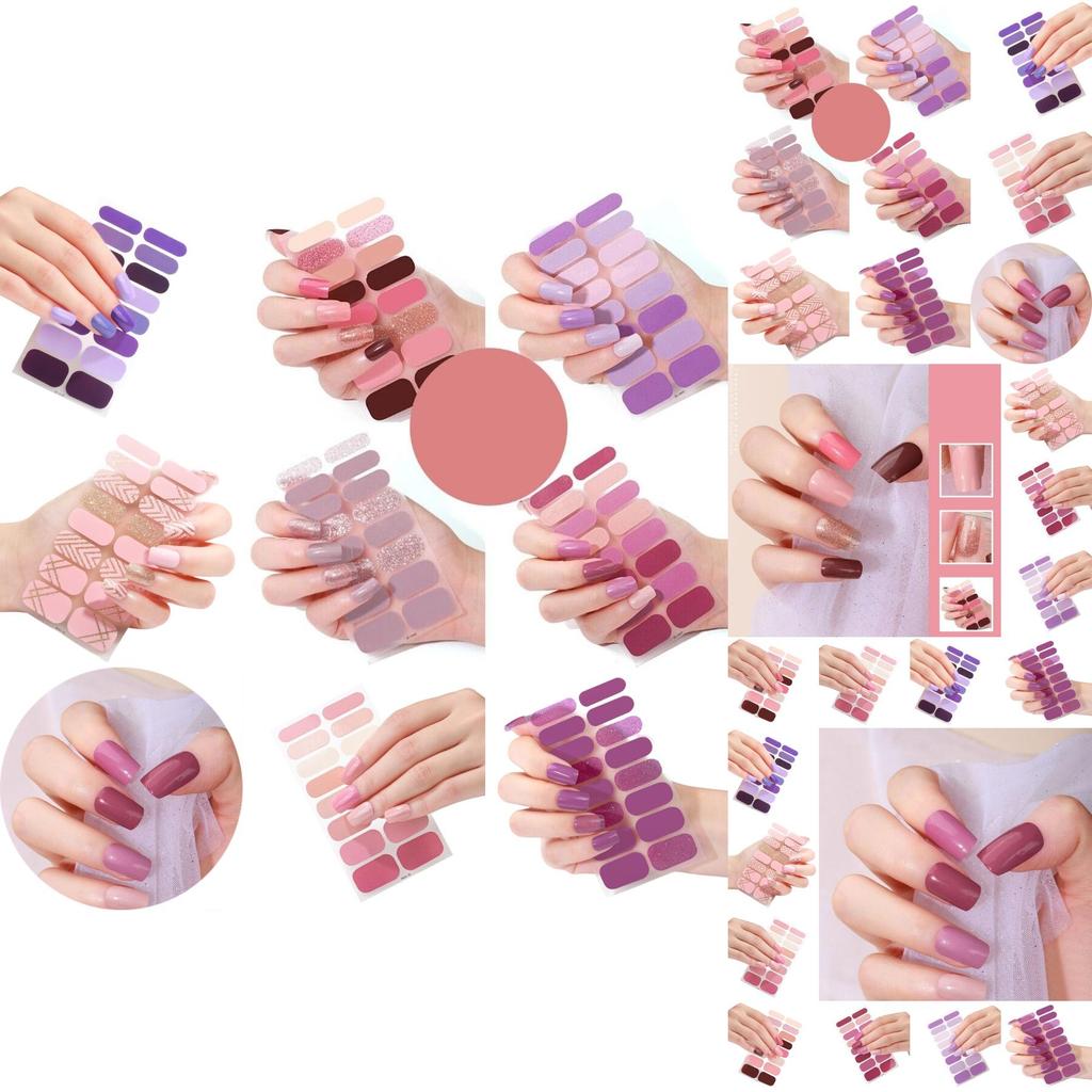 Ze-0439ze-0440ze-0441ze-0442ze-0443ze-0444ze-0445ze-0523 Various Sizes Available Trendy And Minimalist Nail Stickers