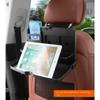 New Car Seat Backrest Foldable Tray Table ABS Portable Storage Rack Automatic Lunch Box Laptop Desk IPad Phone Holder Cup Holder