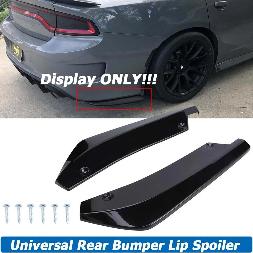 Car Surround Carbon Fiber Rear Package Corner Anti Collision Universal Exterior Modification Accessories Rear Spoiler Accessorie
