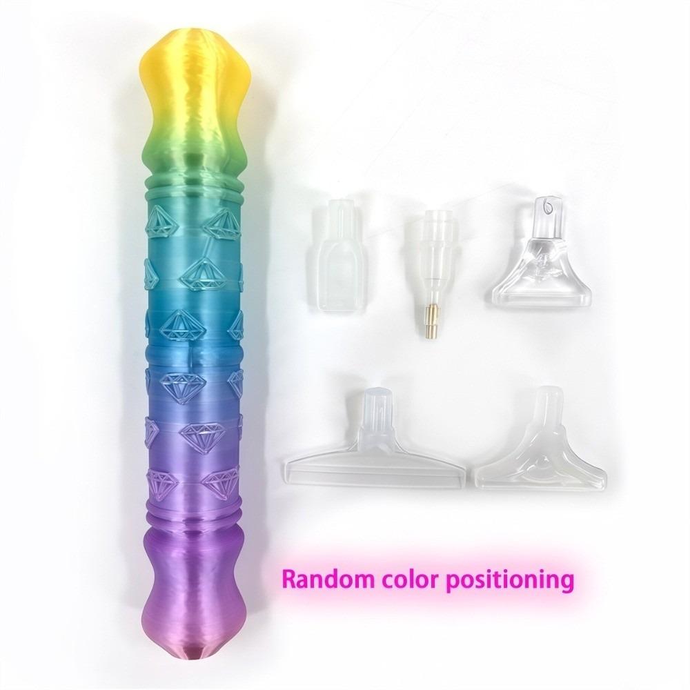 Replacement Pen Heads 5D Diamond Painting Pen Kit Embroidery DIY Craft Diamond Painting Tool with 5 Multifunctional Pen Tips