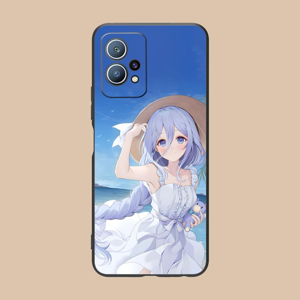 Date a Live Mio Takamiya Matte Mobile Phone Case for Huawei P60 P50 P40 P30 P20 P10 P9 P8 Pro Lite Plus Colorful Printing Cover