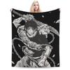 Toji Fushiguro JJK Anime Jujutsu Kaisen Blanket Coral Fleece Plush Spring Autumn Warm Throw Blankets for Sofa Car Bedspreads