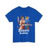 Camiseta Unisex Chun-Li e Mai Shiranui, Camisa Gamer com Fan Service, Camiseta Amigas de Peito