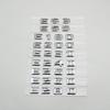 3D W124 W211 Mercedes-Benz E-CLASS E63 E200 E220 E240 E250 E280 E420 E430 E450 E550 For Trunk Rear Emblem Badge Chrome Letters