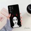 Devil Angel phone case For Samsung Galaxy S24 S25 S23 S22 Ultra Note 10 20 Plus S20 S21 FE Cover