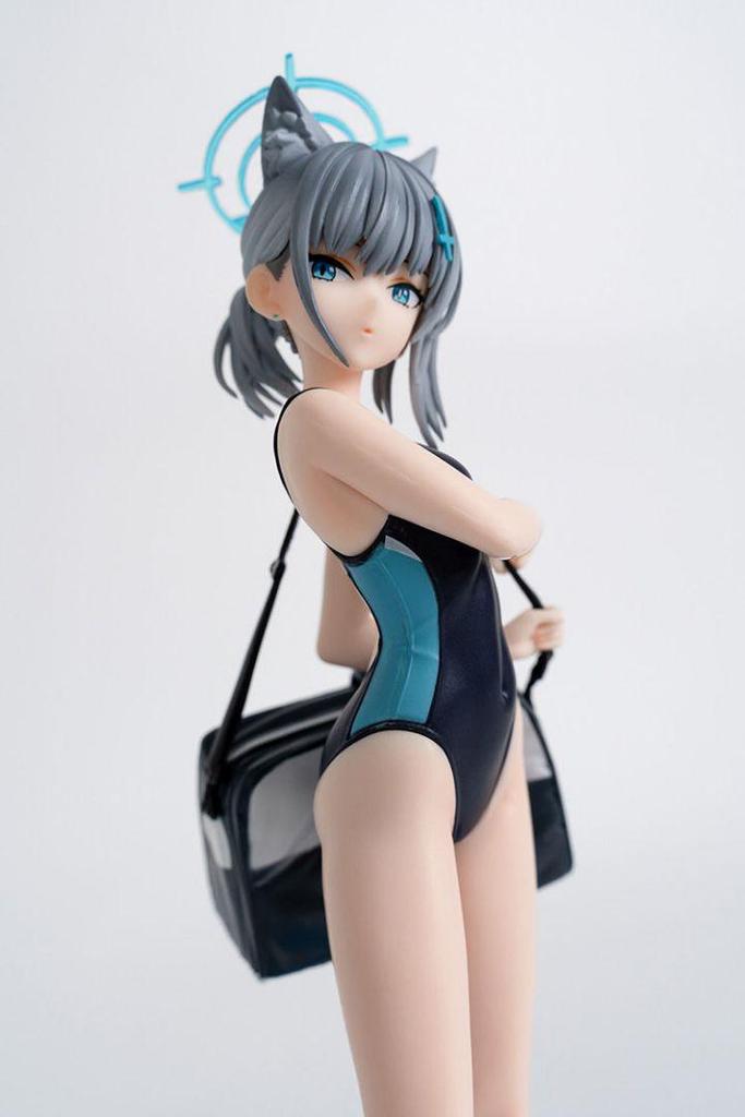 [USED] Blue Archive Swimsuit with Shoulder Bag, Sand Wolf Shiroko Figure, Height