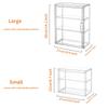 Clear Storage Case, Dustproof Wall Storage Box, Cosmetic Skincare Containers, Cosmetic Display Cases, Layered Makeup Organizer