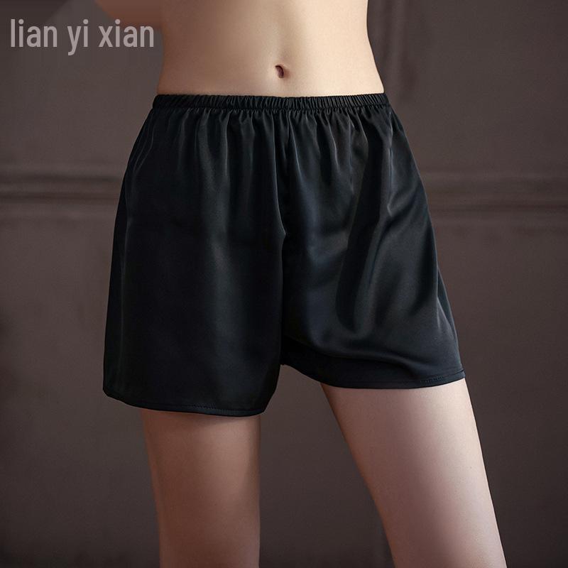 Xianyi Women's Seamless Ice Silk Shorts - Anti-Exposure, Breathable, Comfortable Base Layer for Summer.