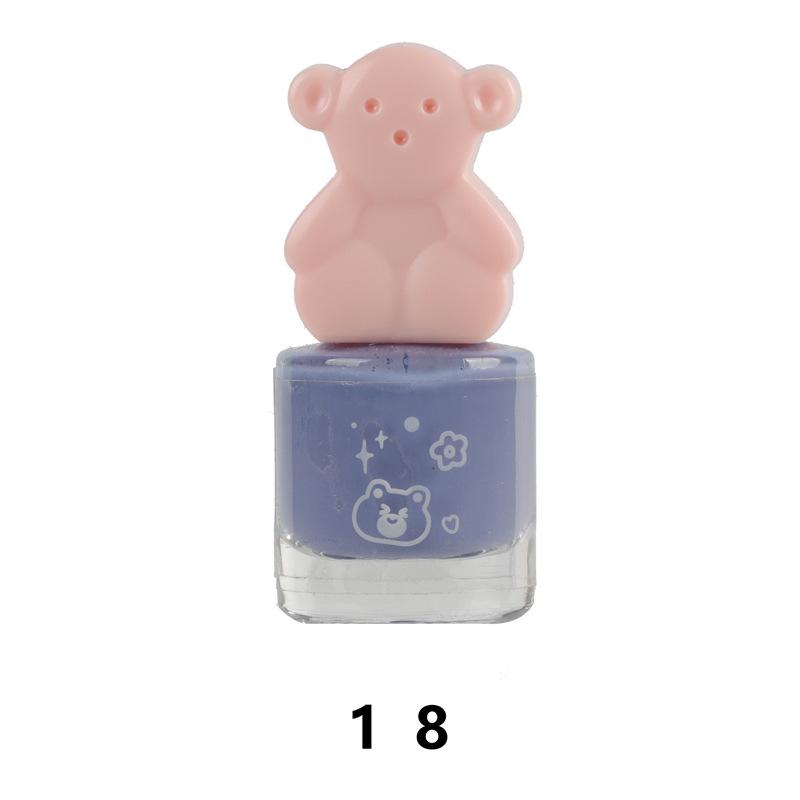 Water-based Cute No-bake Long-lasting Non-peelable Quick-drying Nude Color Odor-free Nail Polish