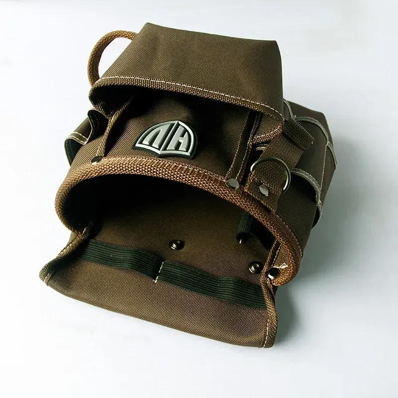Canvas Oxford Tool Waist Belt Toolbag Professional Wear Resistant Electrician Bag Storage Hardware Tools Pouch Bag Organizer