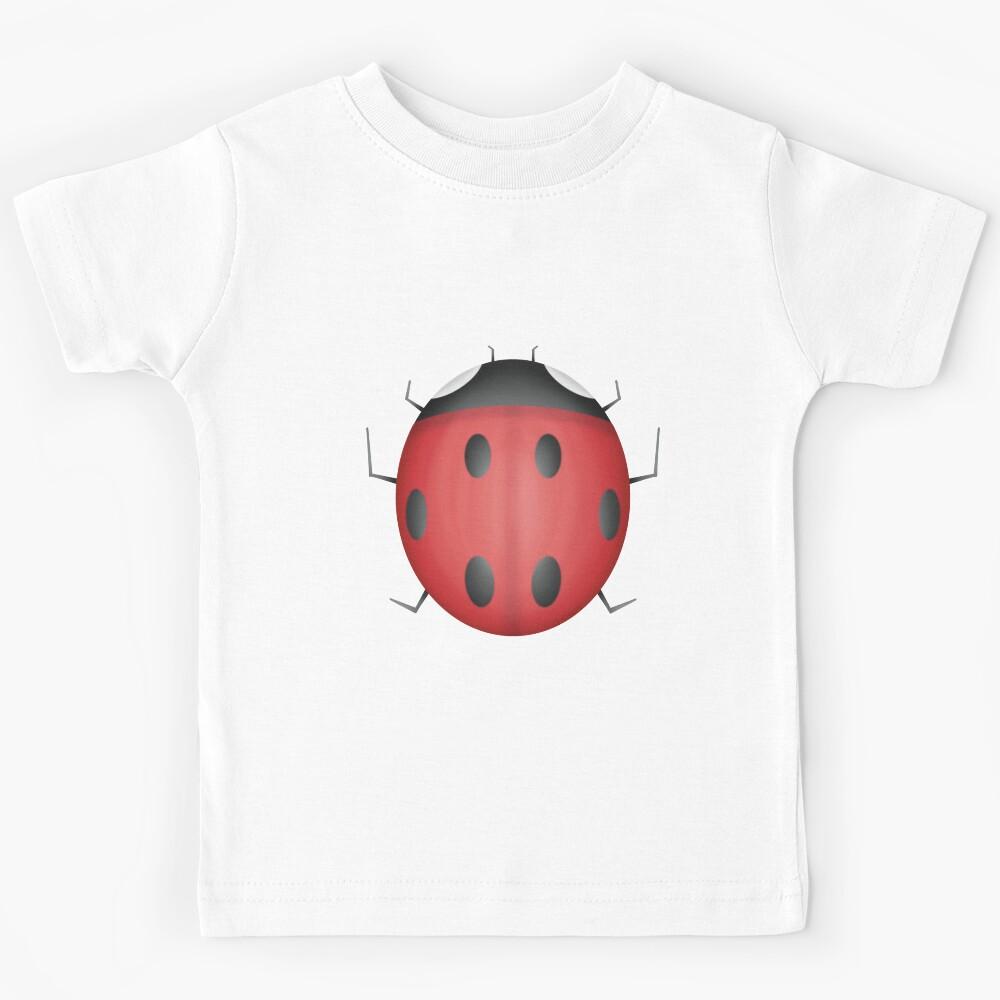 Lone Red Ladybird Kids T-Shirt 130
