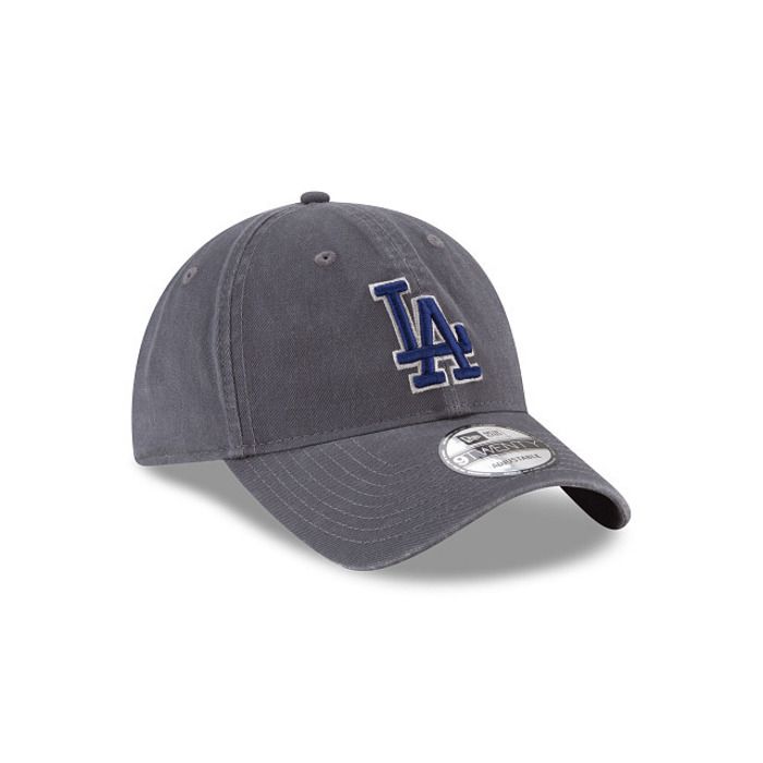 Casquette de baseball - New Era - Los Angeles Dodgers 9TWENTY - Gris - Ajustable - Sportswear