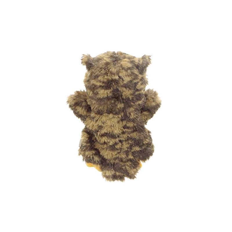 PUPPENSAMMLUNG NATUR & BAUERNHOF Eule Handpuppe, Braun, Kinder