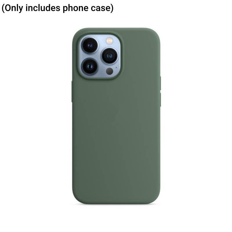 Apple 13 Oficiální tekutý silikon Magnetická adsorpce Kreslený kryt pro iPhone 13