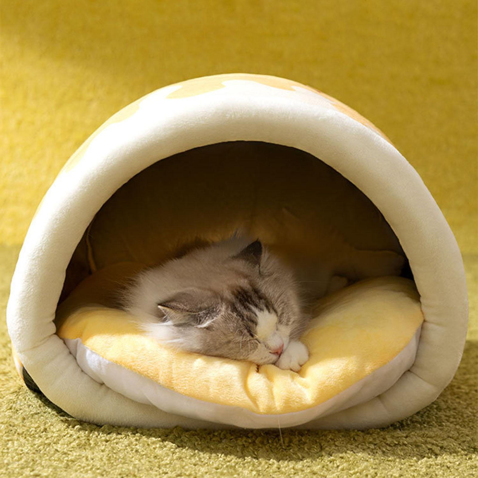 

Затишний куточок для маленьких тварин - ліжко з самопідігрівом S yellow