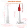10Pcs Spare Silicone Nozzle Sealant Tool Kit Re-sealable Mastic Cartridge Spare Nozzles Screw Cover For Caulking Pipes
