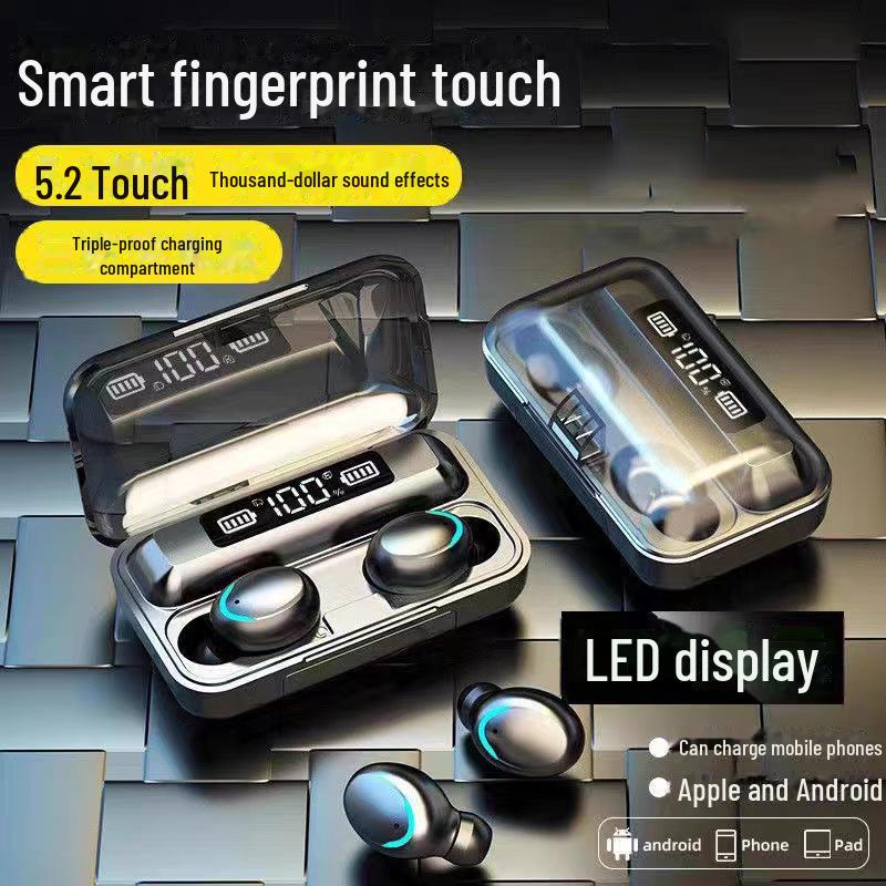 

Игровые наушники P36 с низкой задержкой и длительным временем автономной работы - TWS Bluetooth Actions X15 In-Ear Headset F9-5 low-profile чёрный