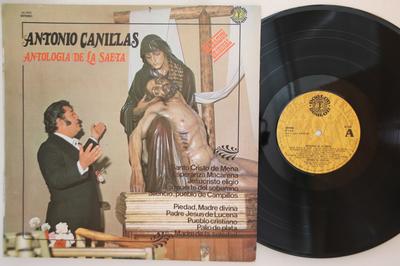 LP Record ANTONIO DE CANILLAS - Antologia De La Saeta 501562 DOBLON Spain Latin Used