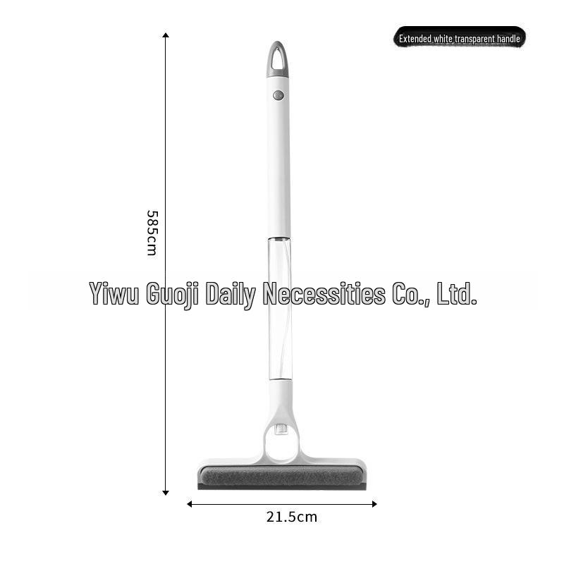 Double-Sided Glass Cleaning Wiper with Nozzle – Streak-Free Multifunctional Brush