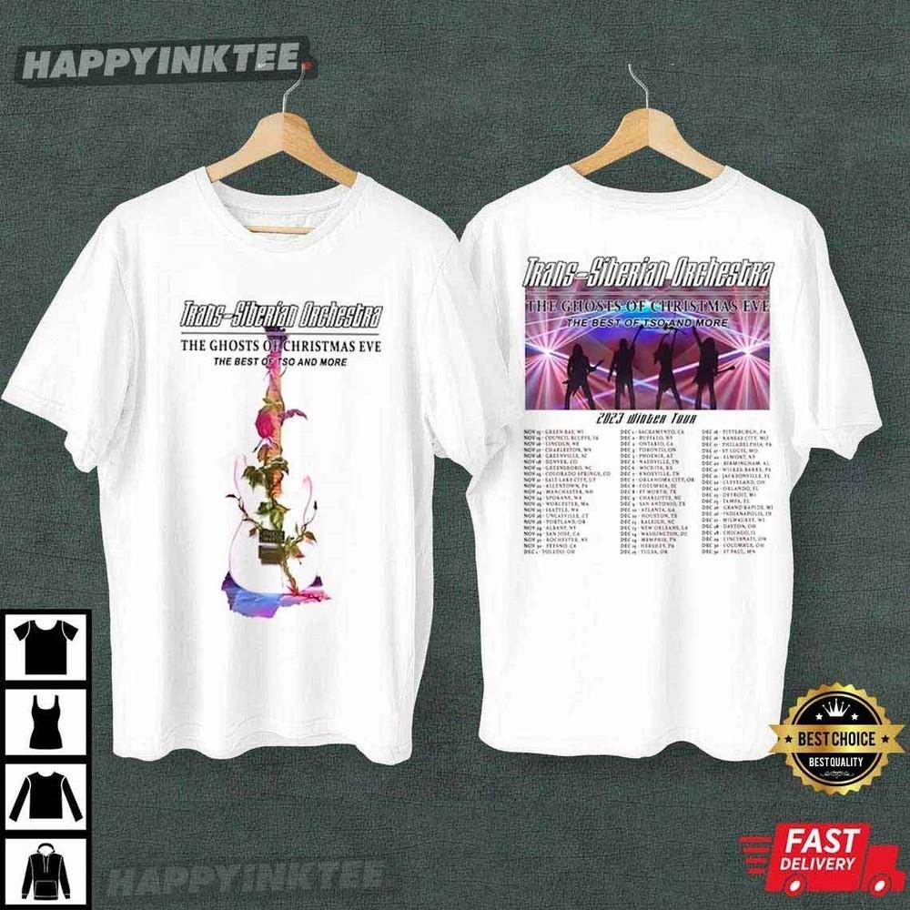 Trans Siberian Orchestra The Ghosts Of Christmas Eve Winter Tour T-Shirt HD980 Unisex T-Shirt XXXL