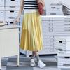 Women's Essential Long Pleated Skirt JF1402-55G107