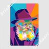 DORA Tin Sign Menachem Mendel Schneerson Tin Sign Posters Menachem Mendel Retro Metal Plaque Poster Personalized Mural Menachem Decor Sign