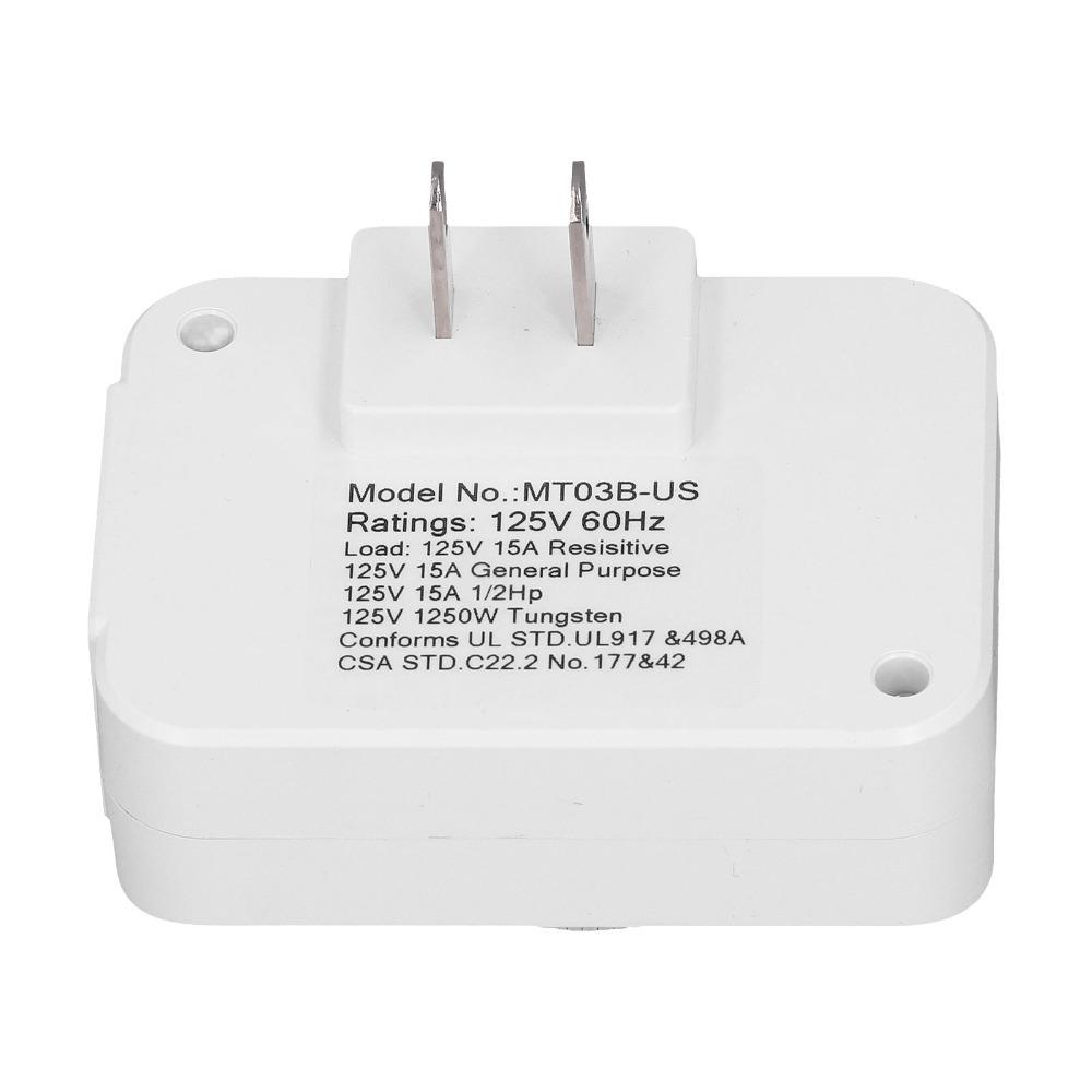Mechanical Timer Switch US Standard Time Control Plug Convenient Timer Socket  Home Appliance