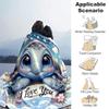 1pc Turtle Printing Lightweight Flannel Blanket, Comfortable and Warm Blanket, for Camping Sofa Bed and Couch Office, in All Seasons