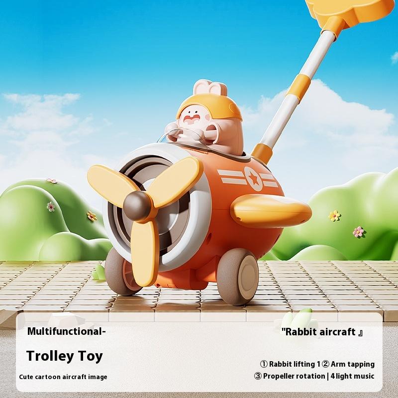 

Детские высококачественные игрушки, игрушка-самолет, толкаемая вручную, детская коляска, ходунки, детская игрушка-бустер