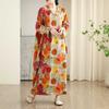 Colorful Travel Retro Long Skirt Cotton Linen Dress