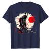 Ancient Japan Samurai Martial Arts Retro Vintage Graphic TShirt Unisex Bushido Japanese Warrior Casual Cotton Tee Streetwear