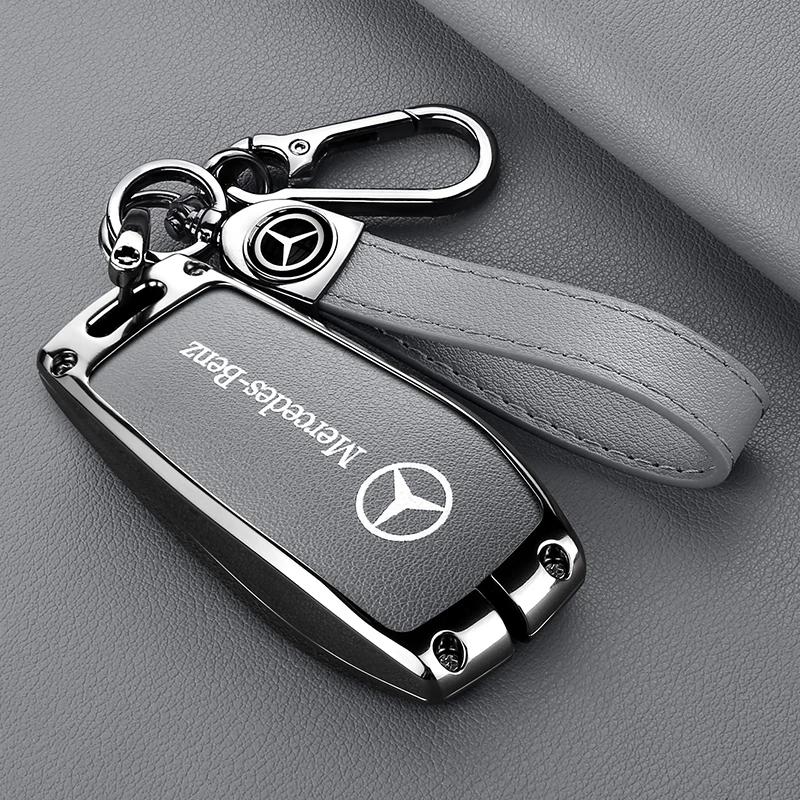 GLC GLB Leder Auto Fernbedienung Schlüsselhülle Fob Abdeckung Für Mercedes Benz A C E S G GLS CLA Klasse W213 W203 W211 W205 W177X167 W204 Acces