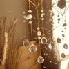 Crystal Prisms Pendant Creative Hanging Sun Catcher Versatile Sun Catcher Wind Chime for Wedding Decoration