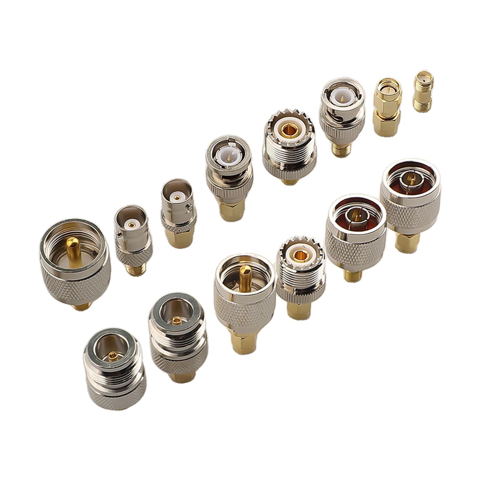 

BNC UHF NType Coaxial Cable Coupling BNC Adapter Copper Material External Antennas NType Adapter Remote Antenna Connection China Mainland
