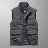Men's Spring, Autumn and Summer Casual Vest Large Size Loose Vest Top Jacket