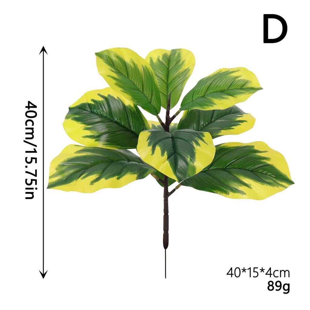 Goldene Ficus-Gel-beschichtete Kunstbaumäste für Blumenarrangements und Landschaftsdekoration