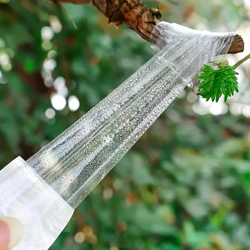 4-Pack Grafting Film Plastic Film Stretching Film Self-Adhesive Fruit Tree Grafting Film Small Roll Winding Film