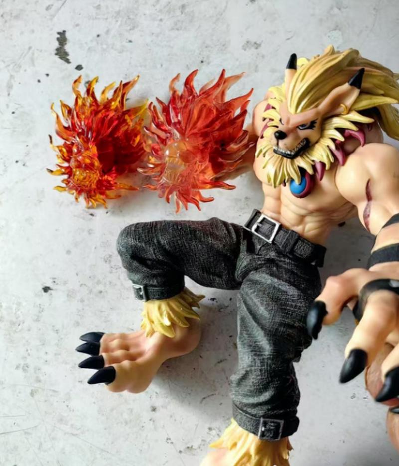 Soar Studio Digimon Leomon Fully Painted PVC Statue - Premium Anime Figure Collectible Display Model for Digimon Fans