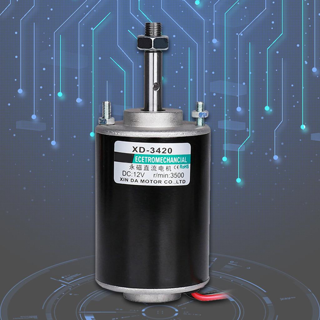 24V 30W 7000RPM Electric Permanent Magnet Motor High Speed Electric Gear Motor Adjustable Reversible Electric Gear Motor