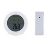 Draadloze Thermometer LCD Display Binnen Buiten Sensor Temperatuursensor Binnen Buiten Wit