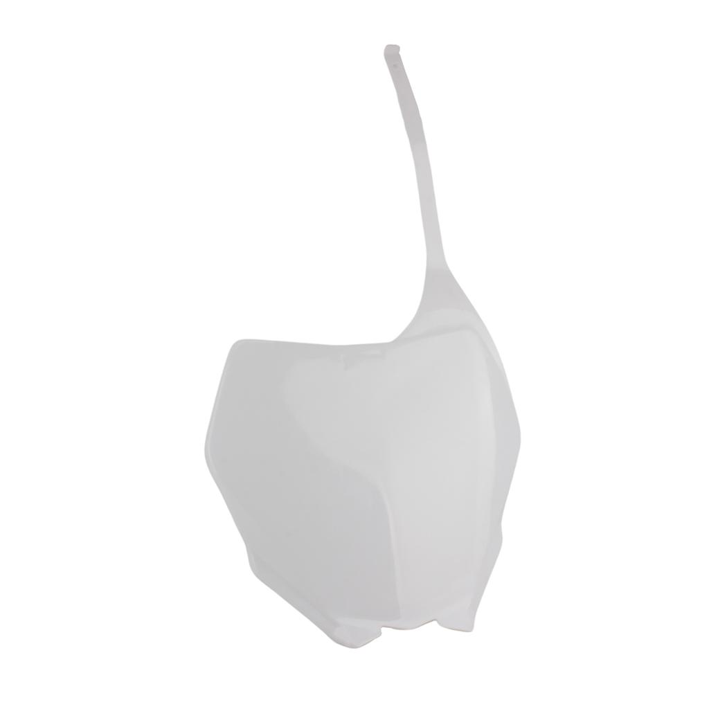 Motorcycle for YZ125 YZ250 Fairing Front Number Holder Plates Name Panel Plastic 06-14 Motocross Accessories Dirt Pit Bike