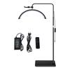 24.5" Half-Moon U-Shaped LED Beauty Lamp for Eyelash Extension & Eyebrow Tattooing - Warm Light, Eye Protection 