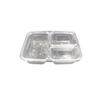 Disposable 3-Compartment Takeaway Meal Boxes