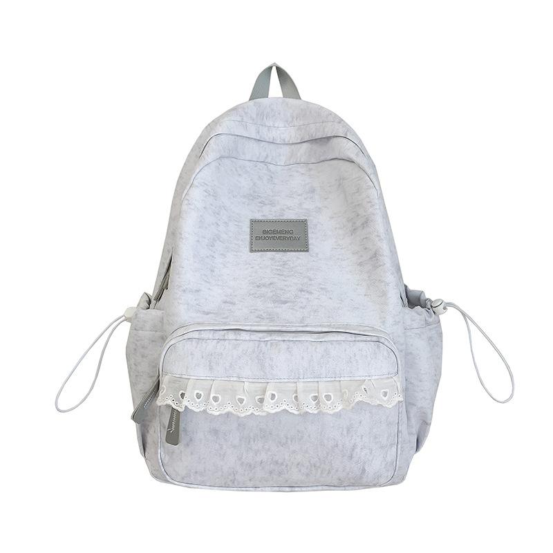 Schoolbag spring new Korean style INS forest style fairy gentle elementary school backpack high appearance sweet travel backpack