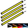 LED COB Daytime Running Lights 17cm Waterproof Car Lighting Car Interior Design 12V 6500K High Brightness Strip Lights