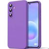 Silicone Case - BOOLING - for Samsung Galaxy A57 5G - Flexible Anti-Scratch - Purple