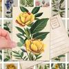 32pcs, Antique Floral and Botanical Postcards, Wall Stickers, Mailing Cards, Greeting Cards, DIY Postcards, Souvenir Postcards,