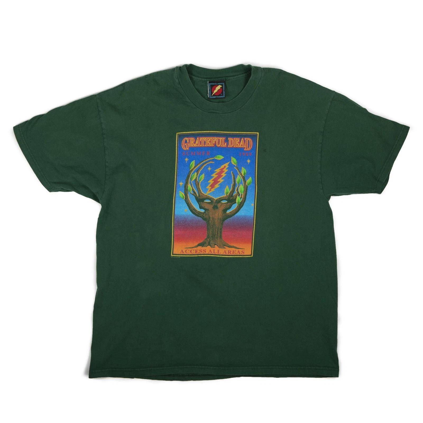 Vintage 1989 Grateful Dead Summer Tour Tee Shirt L